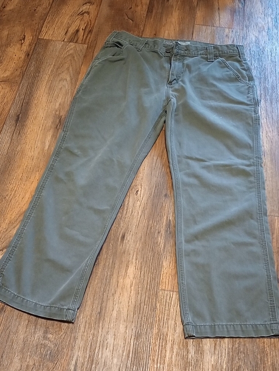 Carhartt Other - Carthartt Olive Green Men's Painter Pants Chinos (34x29 waist doubled)
